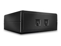 Lindy 2 Port Automatic Optical Audio Switch - commutateur audio - 2 ports