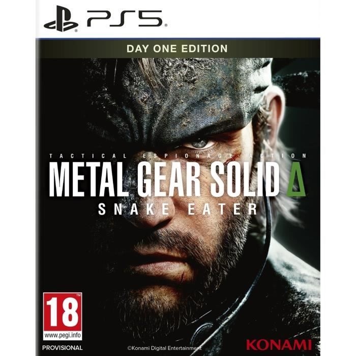 Metal Gear Solid Delta Snake Eater - Jeu PS5 - Day One