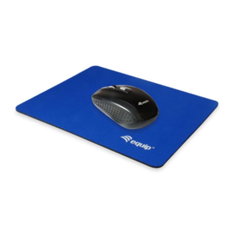 equip Tapis de souris Equip 245012 Blue 180x220 mm Base antidérapante Nylon