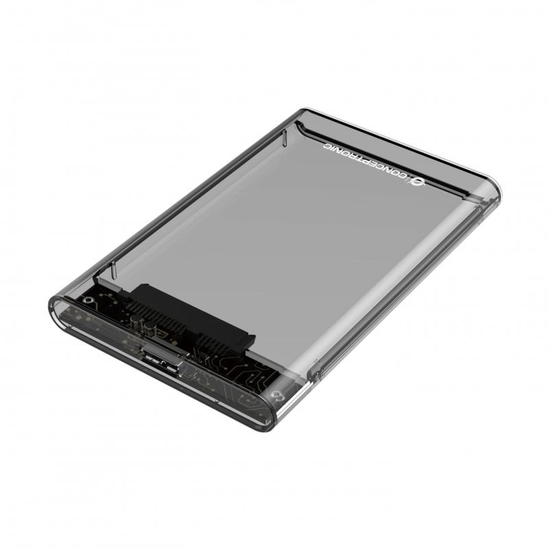 Conceptronic Boitier Externe Conceptronic USB 3.0 SATA 2.5 Transparent