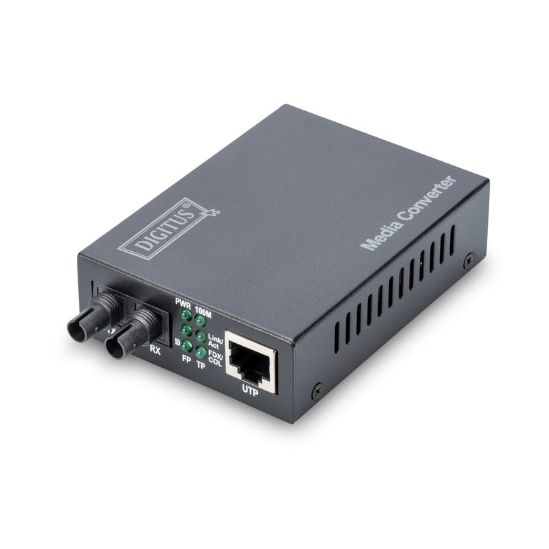 Digitus Convertisseur médias Fast Ethernet, RJ45 ST