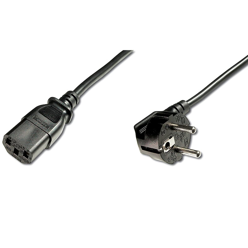 Digitus Digitus Cable de Alimentación Schuko C13 1.2m Negro
