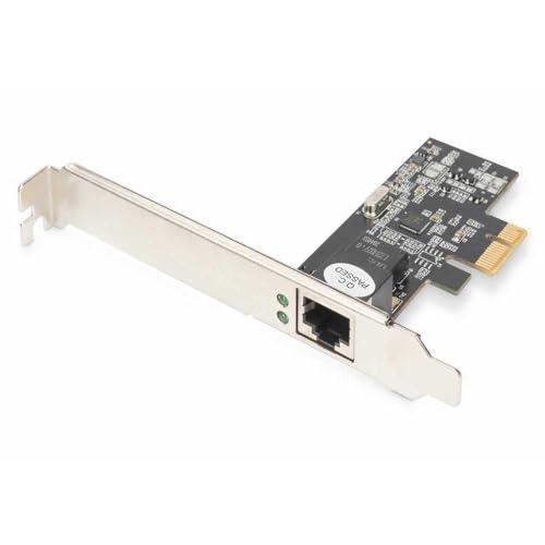 DIGITUS Carte réseau 2.5 Gigabit Ethernet - 2500 1000 100 10 Mbps - PCI Express
