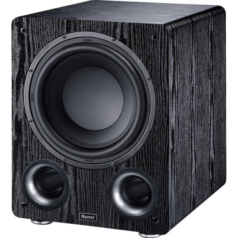 Magnat Altavoces Magnat Subwoofer actif 120W 12 avec amplificateur classe D Black