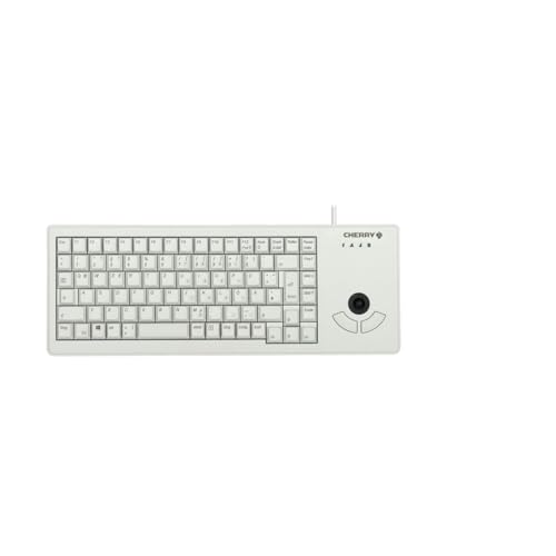 CHERRY Secure Board 1.0, Disposition UK, Clavier QWERTY, Clavier de sécurité Filaire avec Lecteur intégré pour Cartes à Puce et Cartes Tags avec Interface RF NFC, Noir