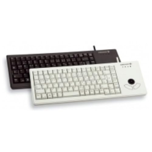 CHERRY Secure Board 1.0, Disposition Italienne, Clavier QWERTY, Clavier de sécurité Filaire avec Lecteur intégré pour Cartes à Puce et Cartes Tags avec Interface RF NFC, Noir