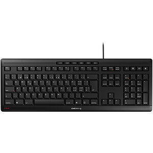 Cherry Stream Keyboard Black QWERTZ Suisse
