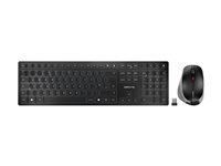Cherry CHERRY DW 9500 SLIM - ensemble clavier et souris - QWERTY - R.-U. - Grey, Black Peripherique d'entree