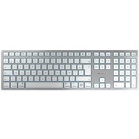 Cherry KW 9100 Slim Mac Blanc Argent SX Sans Fil
