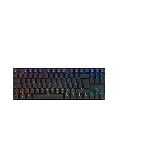 CHERRY MX 8.2 TKL Wireless, Clavier Mécanique de Gaming sans Fil, sans Pavé Numérique, Disposition Allemande (QWERTZ), avec Mallette Métallique de Transport, MX Brown Switches, Noir