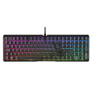 Clavier gamer filaire CHERRY XTRFY MX 3 1 Boitier aluminium tendance Black
