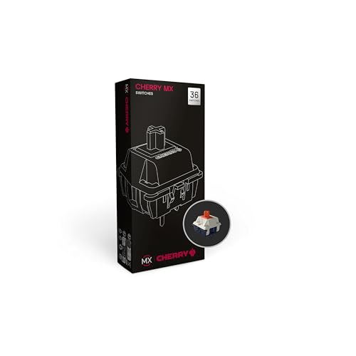CHERRY MX Falcon Switch Kit, 36 Switches de Clavier Mécaniques, pour Hot Swap ou Clavier de Jeu, Commutation Tactile sans Clic, Heavy-Tactile Heavy-Satisfying