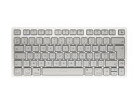 Cherry CHERRY KW 7100 Mini - clavier - for MAC - 75 compact - AZERTY - Francais - White clair de lune Peripherique d'entree