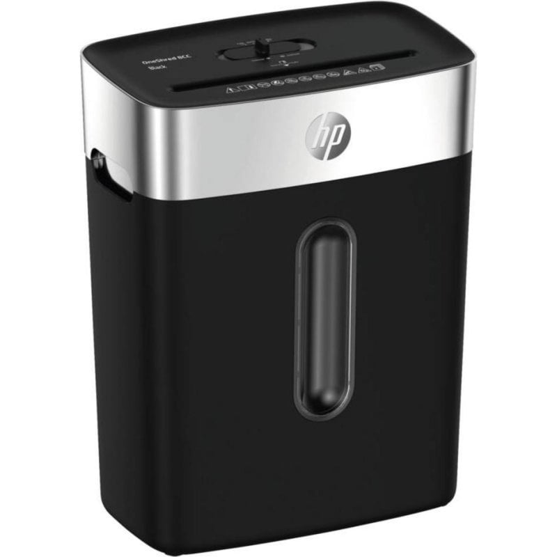 HP Destructeur de papier HP OneShred 8CC 8 feuilles 25 L coupe croisée