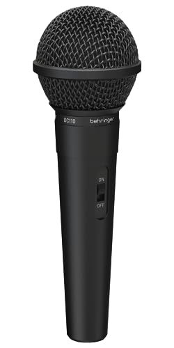 Behringer BC110, Ensemble Microphone Dynamique à Main Tout-en-Un