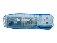 Intenso Clé USB Intenso Rainbow Line 4GB USB 2.0 Blue avec Capuchon