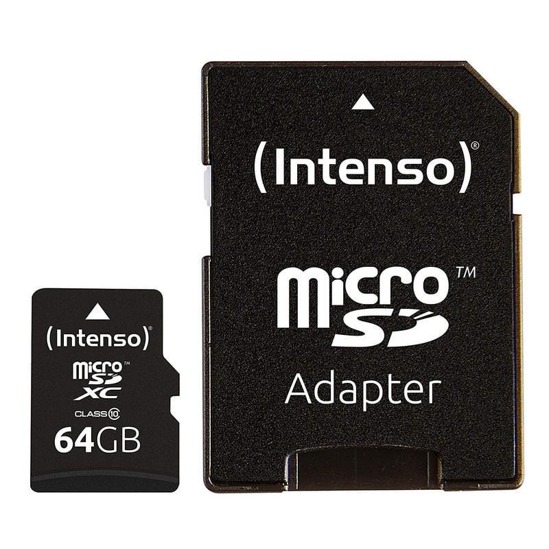 Intenso Carte MicroSD Intense SDXC 64 Go Classe 10