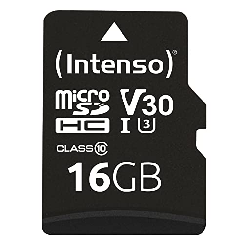Intenso Carte Micro SD Intenso SDHC Pro 16 Go Classe 10