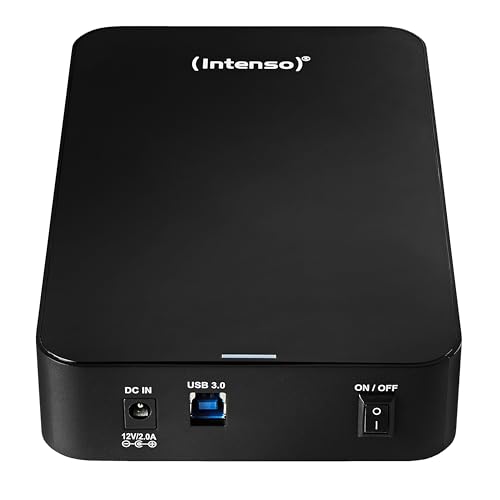 Intenso Centre de mémoire Intenso 8 To 3,5 USB 3.0 Black