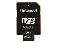 Intenso Intenso Premium - carte memoire flash - 256 Go - microSDXC UHS-I
