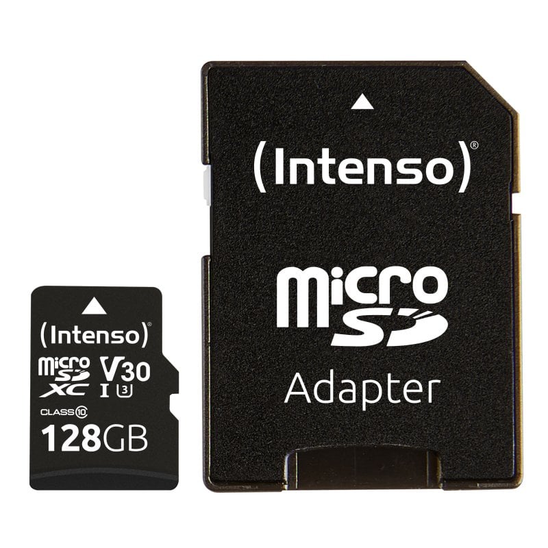 Intenso Intenso microSDXC 128GB Class 10 UHS-I Professional - Extended Capacity SD (MicroSDHC) 128 Go Classe 10