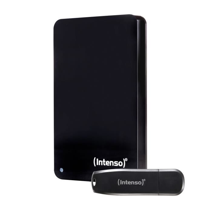 Disque dur 25 portable - HDD 3.2 USB - INTENSO - 2 To 64 Go