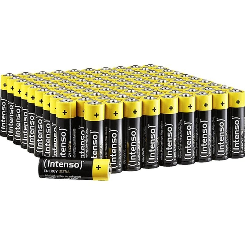 Intenso Pile Alcaline Intenso AA LR6 100 unités 1,5 V 2600 mAh