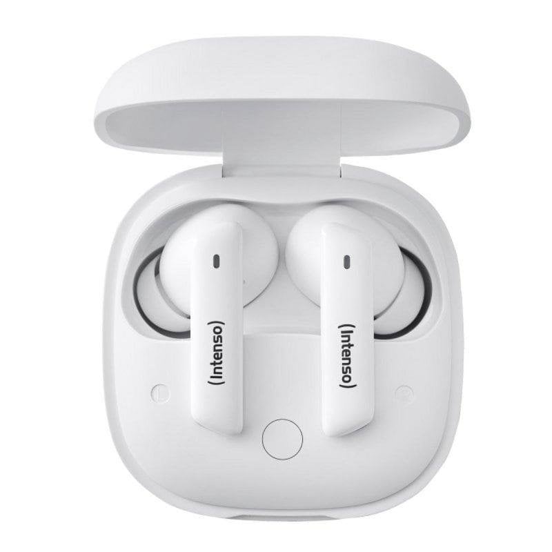 Intenso Écouteurs Intenso T502HAE True Wireless Bluetooth 5.3 ANC White 35h IPX4 USB-C