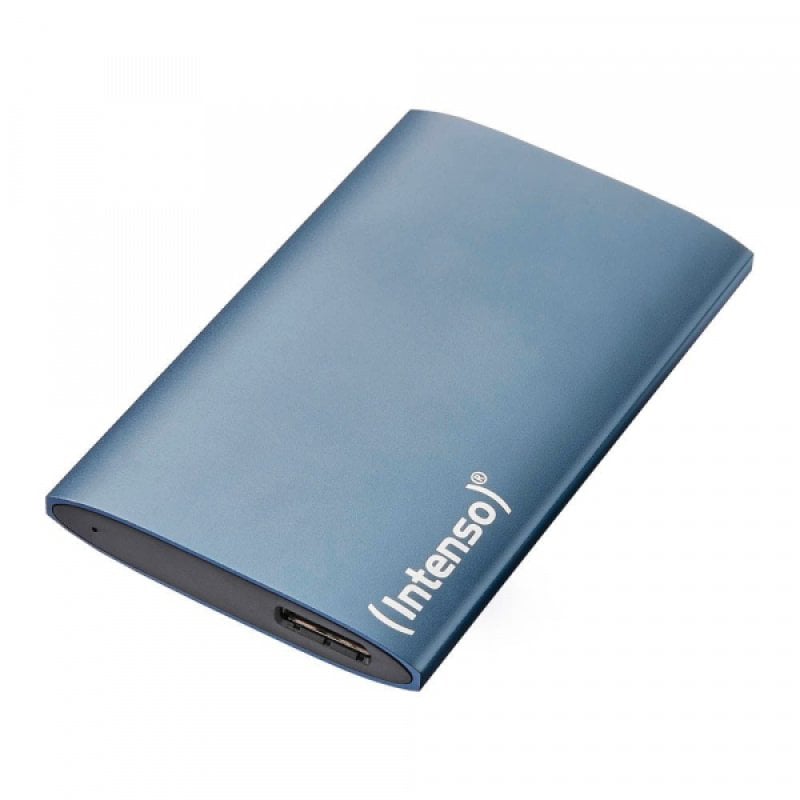 Intenso Disque dur SSD Intenso 2 To 1,8 0,5 Gbit s USB 3.2 Gen1 Blue Aluminium Écran