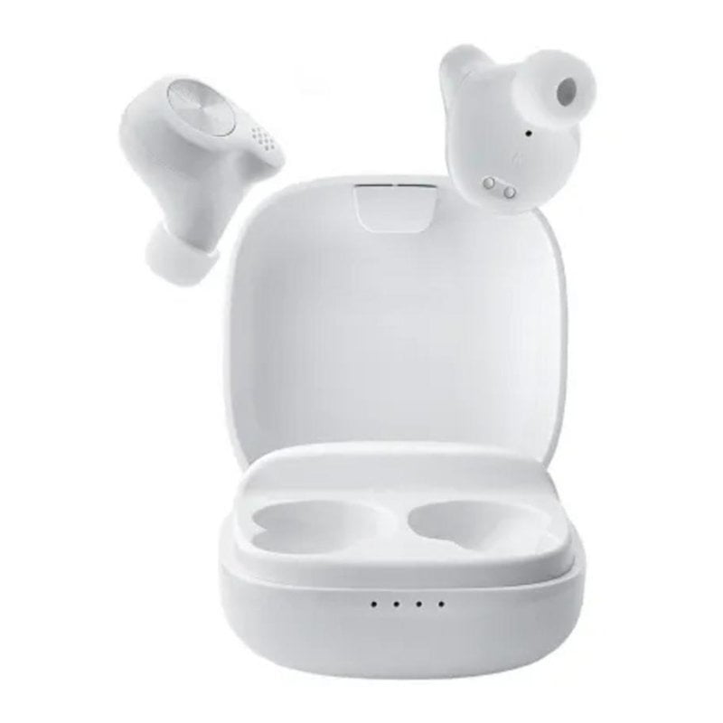 Intenso Ecouteurs Intenso T200 sans fil Bluetooth appels et musique, commandes tactiles, blancs