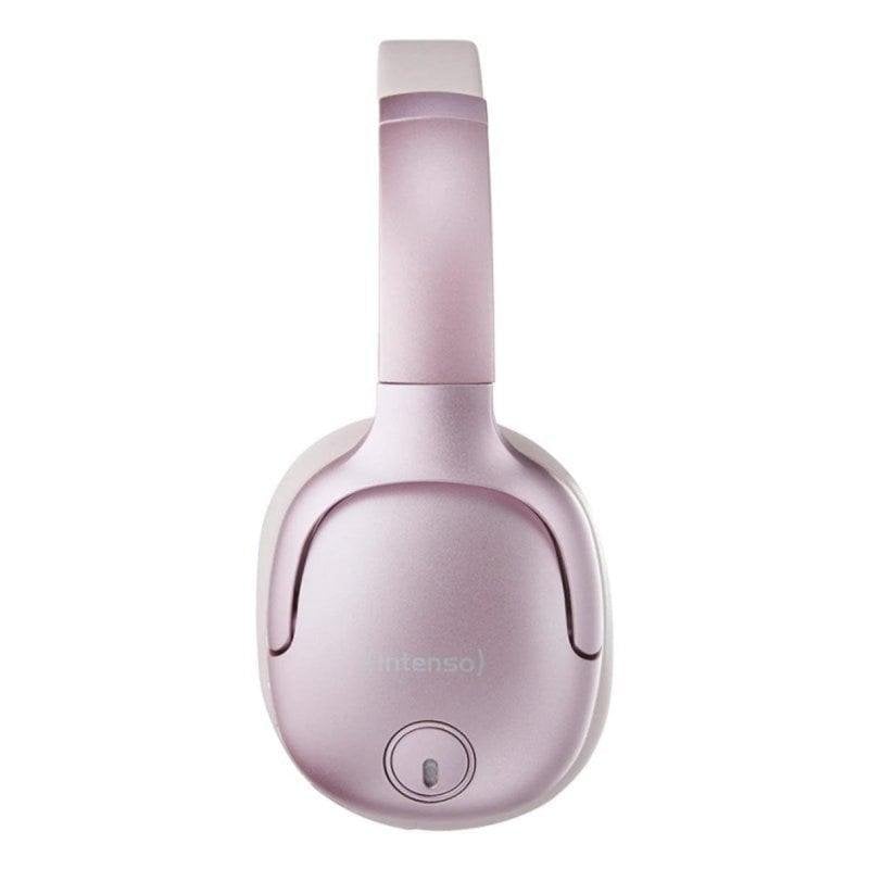 Intenso Casque Intenso O400HA sans fil Bluetooth 5.3 ANC pliable Pink