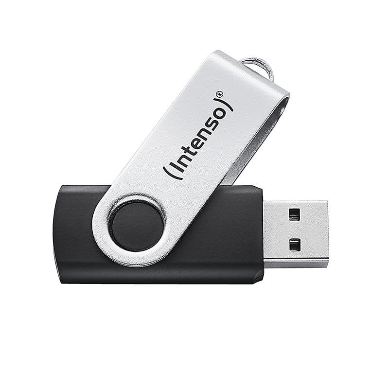 Intenso Clé USB Intenso Office Line 64 Go USB-A 3.2 Gen 1x1 Black Silver