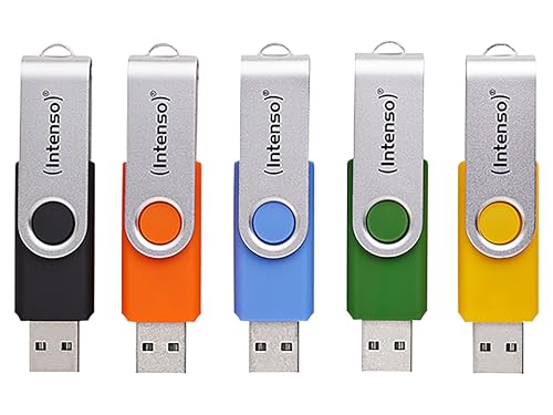 Intenso Clé USB Intenso Office Line 32GB USB 3.2 Gen 1 Pack 5 couleurs