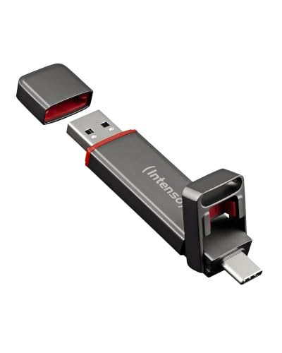 Intenso UX100 Clé SSD Externe USB-C USB-A Double Port 1To
