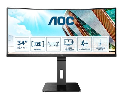 AOC P2 CU34P2A 34 VA 1ms UWQHD HDMI HP
