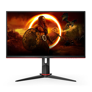 AOC AOC Q27G2S EU A�cran plat de PC 68,6 cm 27  2560 x 1440 pixels Quad HD LED Black, Red
