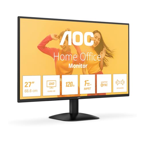 Ecran PC AOC 27 QHD 120Hz Dalle IPS 1ms Q27B35S3
