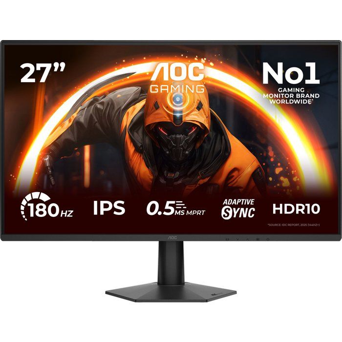 AOC 27G50F 27 FHD 180Hz IPS 0.5ms G-Sync Adapt.Sync