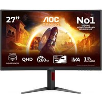 AOC CQ27G4Z2 27 CURVE QHD 260Hz Fast-VA 1ms HDR