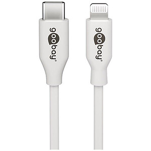 Goobay Cable Lightning to USB C M M 1M White
