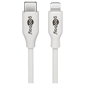 Goobay Cable Lightning to USB C M M 2M White
