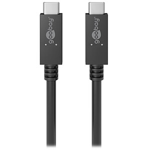 Goobay Cable USB 3 2 Gen  2x2 Type C M M Power Delivery 0 5 m

