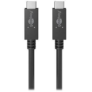 Goobay Cable USB 3 2 Gen  2x2 Type C M M Power Delivery 1 m
