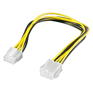 Rallonge det 39 ATX 12V 8 broches - 28 cm