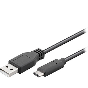 Goobay USB C USB A 1 m
