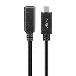 Goobay Cable USB 3 1 Type C 1 m Black
