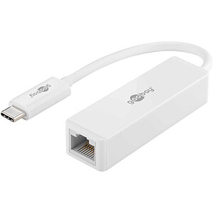 Goobay Adaptateur USB C RJ45 White