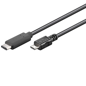 Goobay USB C to Micro USB B 2 0 Cable 0 60 m
