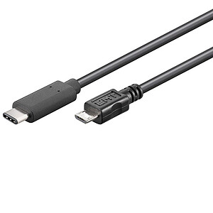 Goobay USB C to Micro USB B 2 0 Cable 0 60 m