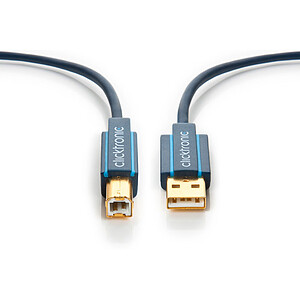 Clicktronic Cable USB 2 0 Type AB Male Male 1 8 m
